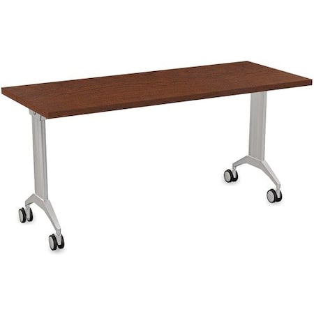 Special-T Table, Flip/Nest, 24inWx60inLx30inH, Mahogany SCTLINK2460MSMG